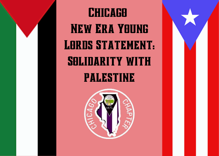 Chicago New Era Young Lords: Solidarity with Palestine
